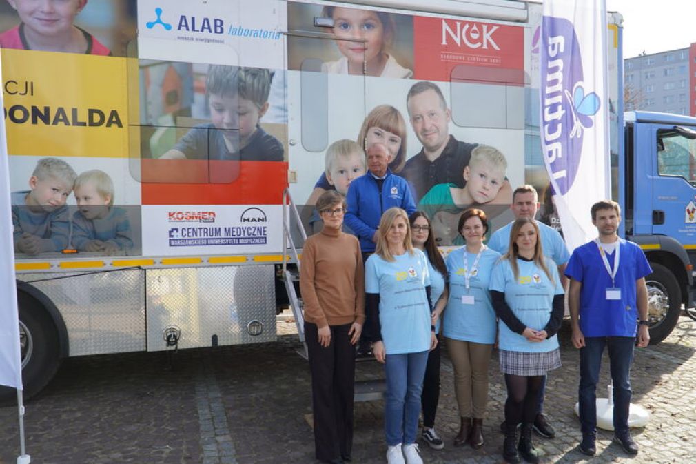 Dwudniowa akcja profilaktyczna „NIE nowotworom u dzieci” finansowana z budżetu Powiatu Skarżyskiego